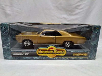 ERTL American Muscle 1966 Pontiac GTO Gold Hardtop 1:18 - Изображение 1 из 4