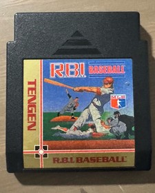 RBI Baseball (Nintendo Entertainment System, NES) - Cart Clean and Tested!