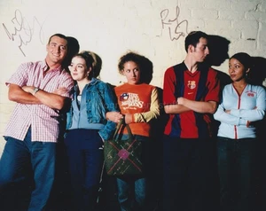 Will Mellor & Ralf Little  HAND SIGNED 8x10 Photo Autograph Two Pints of Lager - Foto 1 di 2