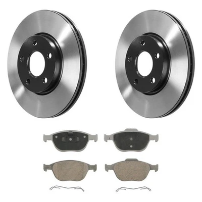 For Ford Transit Connect 10-13 Wagner ThermoQuiet Front Brake Kit w Ceramic Pads Foto 1 de 4