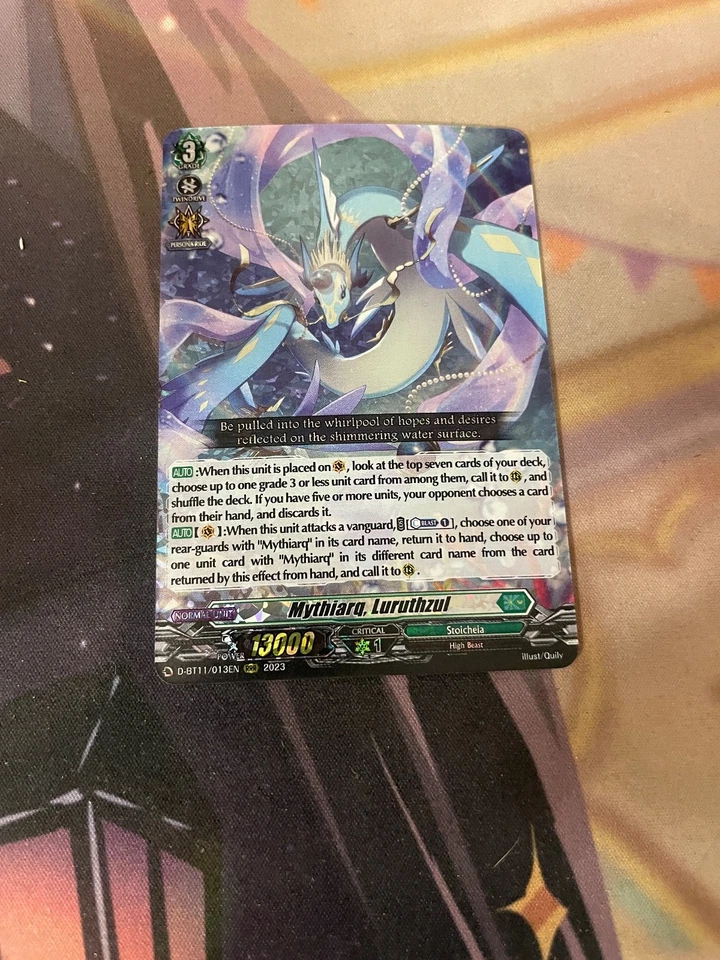 CARDFIGHT VANGUARD - MYTHIARQ LURUTHZUL - D-BT11 - NM - RRR - Image 1 of 1