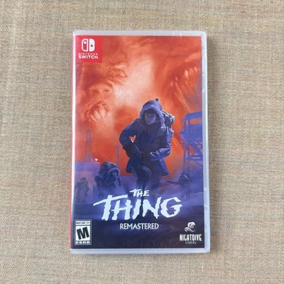 The Thing: Remastered (Nintendo Switch, NTSC) — Classic Horror Shooter Sealed - Image 1 of 2