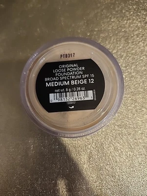 bareMinerals Original Foundation MEDIUM BEIGE 12 - 0.28 oz ***NO TOP**** - Image 1 of 2