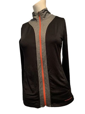 New Balance Women's front zip track fitted jacket Gray Lightning Dry Size XS - Image 1 of 4