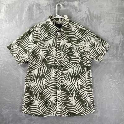 Pendleton Shirt men's Large Button Up Floral AOP Print Hawaiian Green Casual - Image 1 of 4