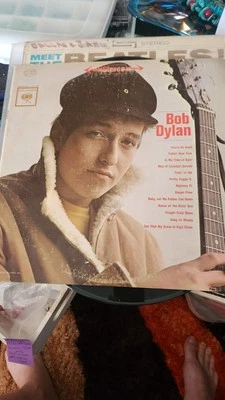 Misprint BOB DYLAN--Self Titled Debut Album-- Very Rare-Collectible - Image 1 of 4