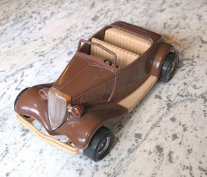 Vintage Durant Plastics Tootsie Toy Hot Rod Car 1934 Ford Cabriolet Custom - Picture 1 of 9