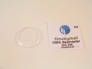 For OMEGA SEAMASTER Quality Watch Crystal 30.6mm Plexi Glass NEW Spare Part C9 - Picture 1 of 1