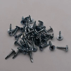 Tornillos de chapa cabeza de lente con cintura 4,2 x 25 mm. autoperforante. - 100 unidades. - Imagen 1 de 7