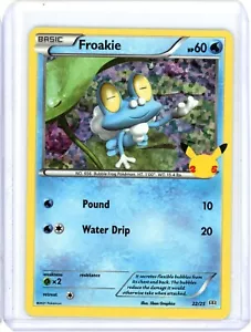 2021 Pokemon TCG 25th Anniversary McDonalds Froakie HOLO 22/25 - Bild 1 von 2