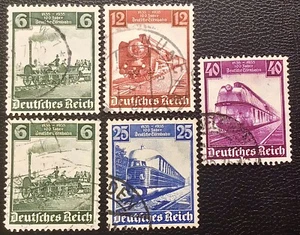 Deutsches Reich Michel Nr.: 580-583 gestempelt, - Bild 1 von 2