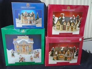 Christmas on Main Street Village House (0ne left) - Picture 1 of 22