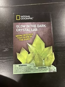 National Geographic: Glow in the Dark Crystal Lab NEW - Picture 1 of 4