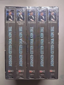 The Men Who Killed Kennedy VHS Time Life Video 5 Tape Set Brand New Sealed - Picture 1 of 4