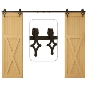 CCJH 1-4M Schiebetürsystem Laufschiene Schiebetüren Beschlag Holzschiebetür  - Bild 1 von 21