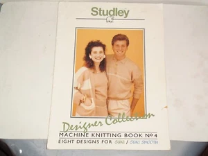 KNITTING MACHINE MAGAZINE/ BOOK: STUDLEY DESIGNER KNITS NO 4 - Picture 1 of 5
