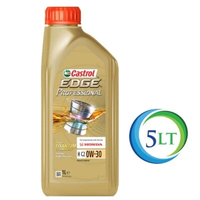 5 Lt Olio Motore Castrol EDGE Professional H C2 0W-30 ACEA C2