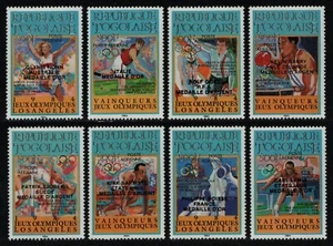 Togo 1985 - Mi-Nr. 1888-1895 ** - MNH - Olympia Los Angeles - Imagen 1 de 2