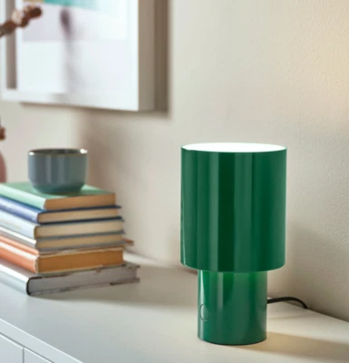 Настольная лампа IKEA SPETSBOJ, регулируемая яркость / зеленая, 22 см, 9 дюймов, совершенно НОВАЯ - Изображение 1 из 4