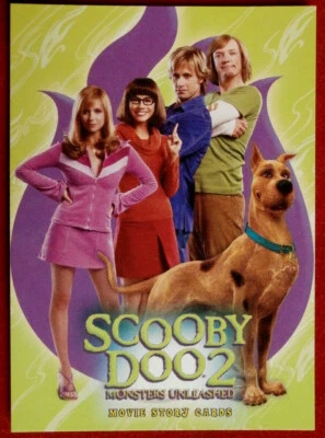 SCOOBY DOO 2 - MONSTERS UNLEASHED - Promo Card P3 - Inkworks 2004 - Image 1 of 2