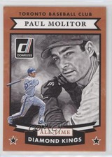 2015 Panini Donruss All-Time Diamond Kings Paul Molitor #30 HOF