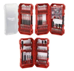 Milwaukee SHOCKWAVE Schlagschrauber-Bit-Set aus legiertem Stahl (100 Stück) - Bild 1 von 4