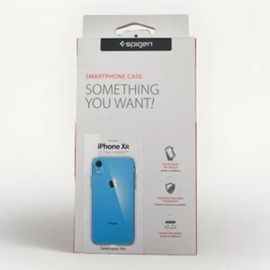Spigen Ultra Hybrid Smartphone Case for Apple iPhone XR 6.1" Clear NEW - Picture 1 of 5