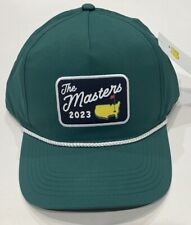 2023 Masters Golf Hat (Green) Snapback Script Logo Rope Style (New)