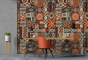 3D Pattern Square 7228 Wallpaper Mural Paper Wall Print Indoor Murals CA Sinsin - Picture 1 of 11