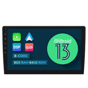 Eonon UA12S Plus 2DIN 10.1" Android 13 8-Core 6+64G Car Radio Stereo GPS CarPlay - Picture 1 of 23