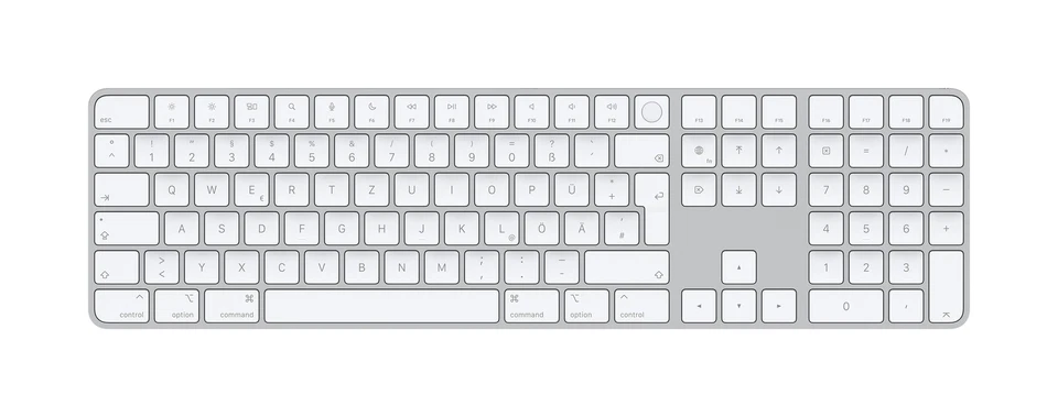 Apple Magic Keyboard mit Touch ID und Ziffernblock MXK73D/A