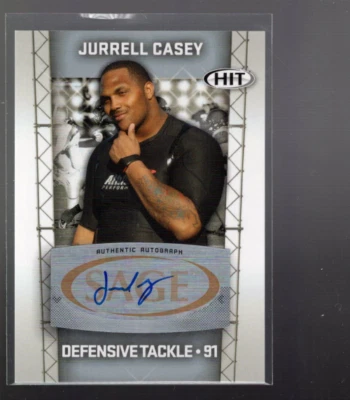 A5807- 2011 SAGE HIT Silver #31 Jurrell Casey - NM-MT - Image 1 of 2