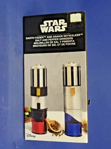 Star Wars Darth Vader & Anakin Skywalker Salz & Pfeffermühlen Neu - Bild 1 von 7