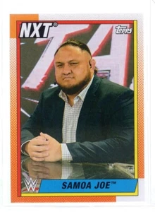 2021 Topps Heritage WWE #91 Samoa Joe - Picture 1 of 2