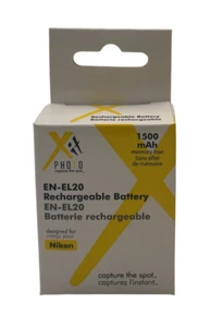 Xit XTENEL20 1500mAh Replacement Battery for Nikon EN-EL20 - Picture 1 of 8