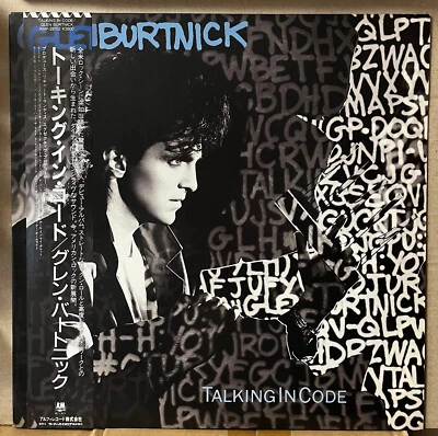 Glen Burtnick Styx Talking In Code Japan Vinyl LP Obi NM Promo Press AMP28152 - Image 1 of 4