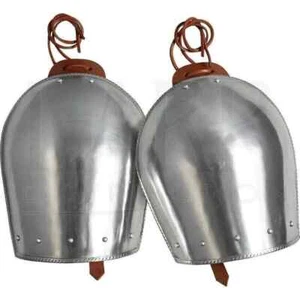 Medieval Shoulder greek armor pair of pauldrons for knight larp sca costume - Picture 1 of 3