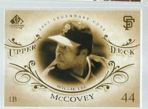 2005 SP Legendary Cuts Willie McCovey #88 Giants - Picture 1 of 1