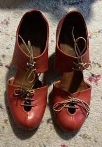 Rachel Comey red clog sandal Womens 7 - Picture 1 of 3