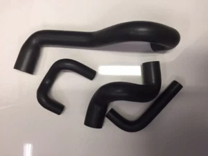 Spoox Peugeot 406 SRI 2.0 8v Turbo Silicone Oil Breather Hose Kit 4 Pce. M/Black - Picture 1 of 3