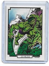 1989 Comic Images Marvel Best of John Byrne Hulk #25