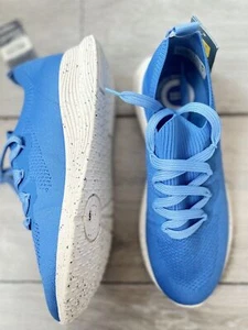 M&S Goodmove Light As Air Trainers Sneakers Blue Knitted Lace Up 5 5.5 6 7.5