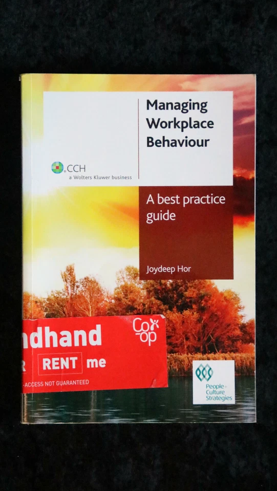 Joydeep Hor - Managing Workplace Behaviour: A Best Practice Guide - Image 1 of 1