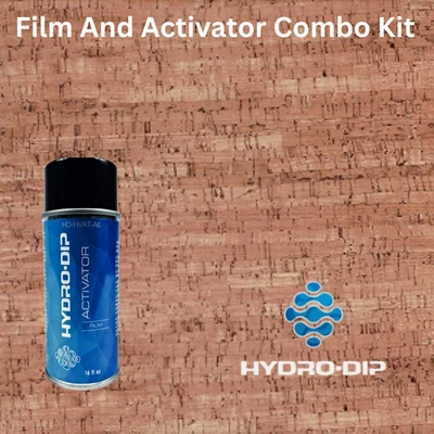 Kit combinado activador de película Hydro Dip HD-W638 luz de madera agrietada Foto 1 de 4