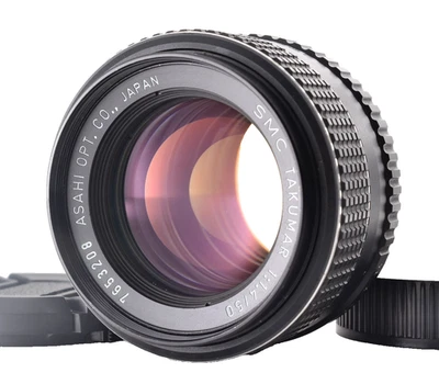 Exc+++++ Pentax Super Multi Coated Takumar SMC 50mm f/1.4 M42 Prime MF Lens #828 - Image 1 of 4