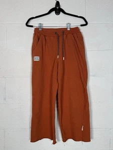 BARTZIEGE Jogginghose Cropped weites Bein Gr. Large rost orange Hose Kordelzug - Bild 1 von 11