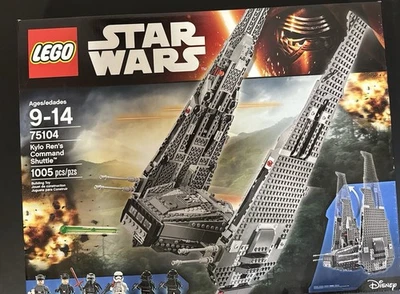 LEGO Star Wars: Kylo Ren's Command Shuttle (75104) factory sealed nib - Image 1 of 4