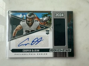 2024 Rookies and Stars Cooper Dejean Freshman Orientation RPA /99 - Picture 1 of 2