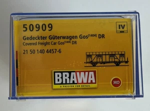 Brawa 50909 H0 Gedeckter Güterwagen Gos[1404]  21 50 140 4457-6  Ep. IV DR - Picture 1 of 2