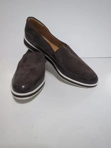 Chaussures plates décontractées femme Naturalizer marron à enfiler Rome pointure 9W NEUVES - Photo 1/10